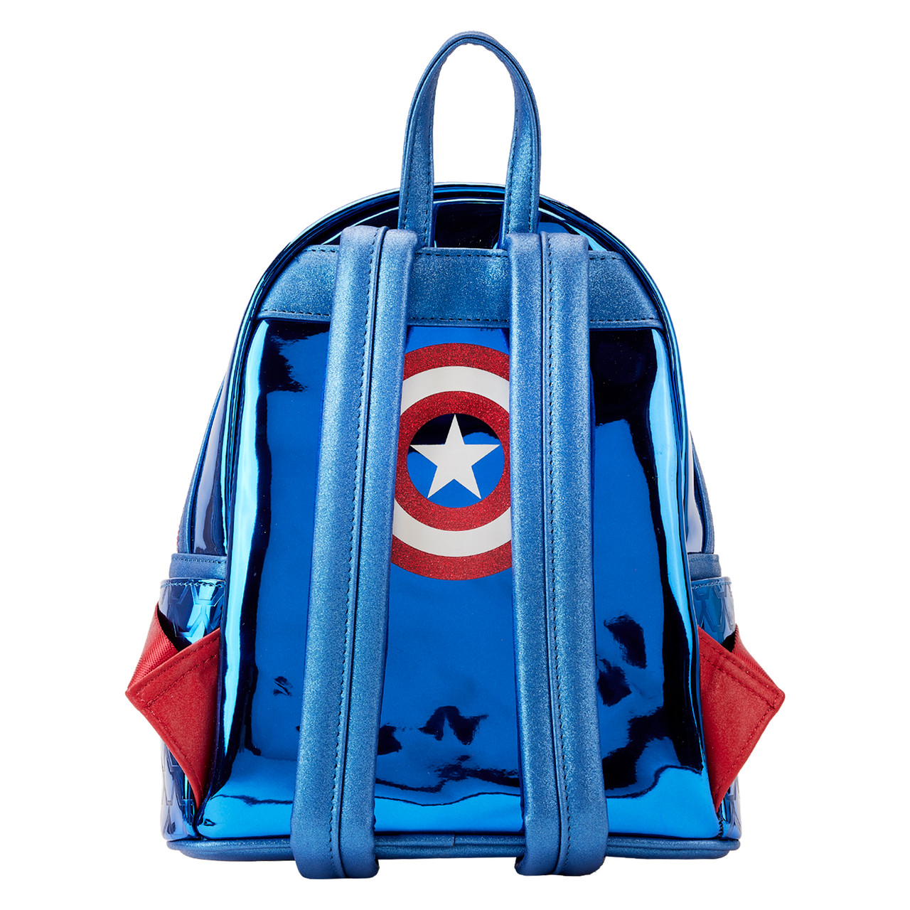 Loungefly Marvel Captain America 80th Anniversary Floral Shield Crossb –  Spell Boutique